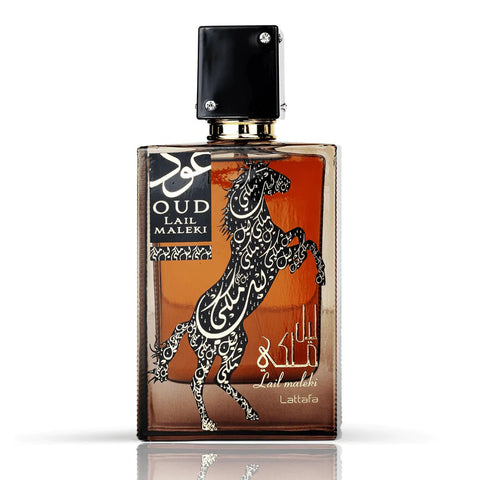 Oud Lail Maleki Eau De Parfum Spray by Lattafa